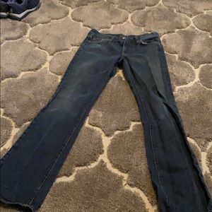 7 For All Man Kind boot cut jeans